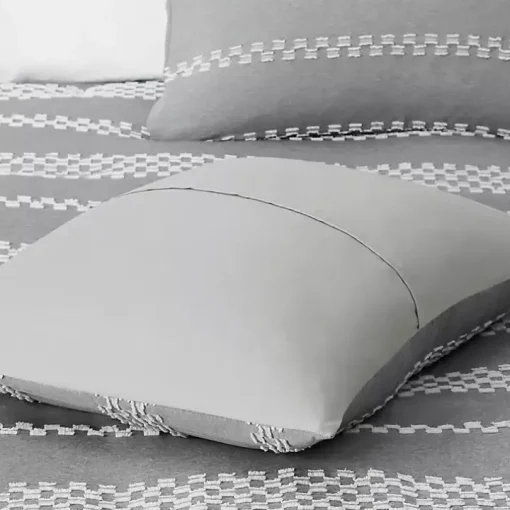 Gray Jacquard 5-pc. Full/Queen Comforter Set
