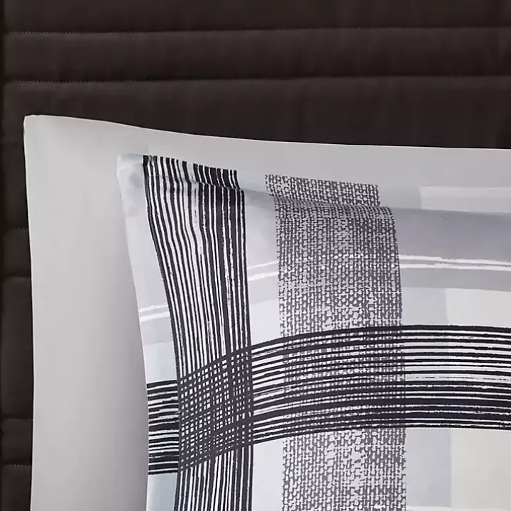 Gray Jax Plaid 4-pc. Twin/Twin XL Comforter Set