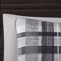 Gray Jax Plaid 4-pc. Twin/Twin XL Comforter Set
