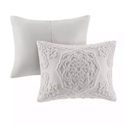 Gray Medallion Full/Queen 3-pc. Comforter Set
