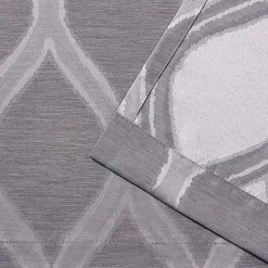 Gray Monte Curtain Panel Set, 84 in.