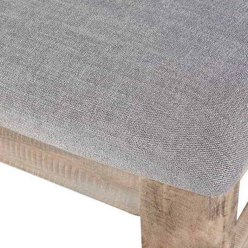 Gray Natural Wooden Sonoma Dining Chairs, Set of 2