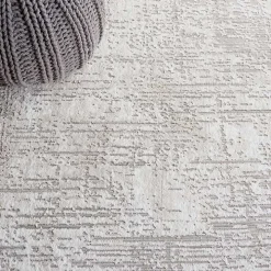 Gray Parker Textured Area Rug, 5x7