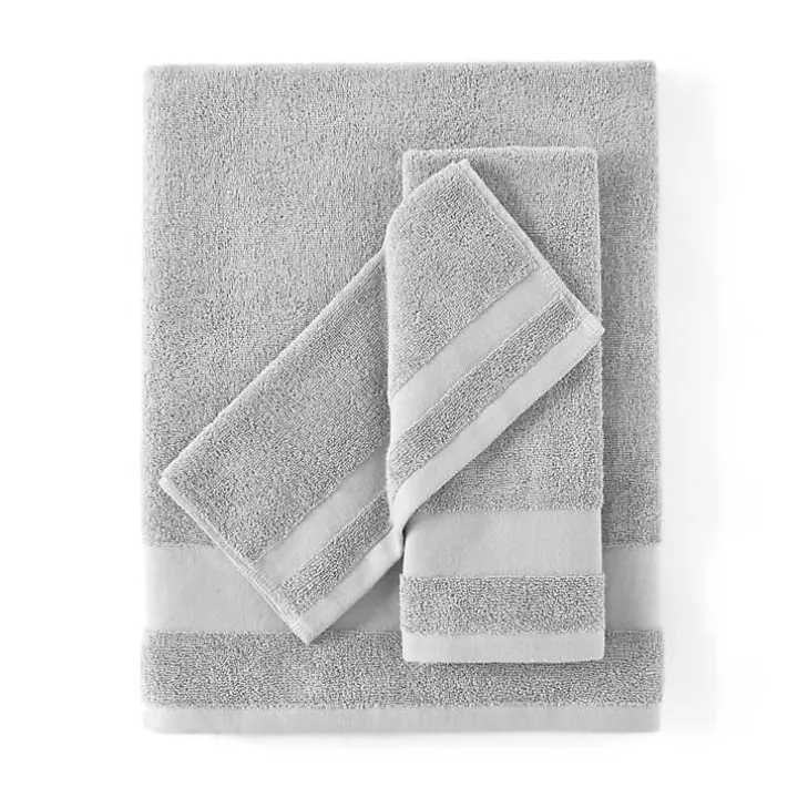 Gray 6-pc. Essential Cotton Bath Towels
