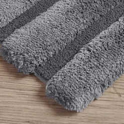 Gray Pearl Tufted Bath Mat, 34 in.