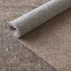 Gray Reversible Non-Slip Rug Pad, 9x10