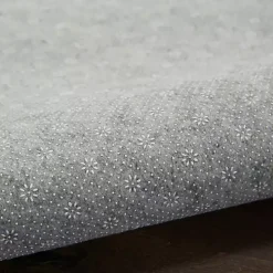 Gray Reversible Non-Slip Rug Pad, 9x10