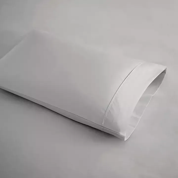 Gray Rich Cooling Cotton Queen Sheet Set