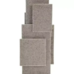 Gray Stacked Blocks Table Lamp