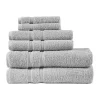 Gray Turkish Cotton 6-pc. Towel Set