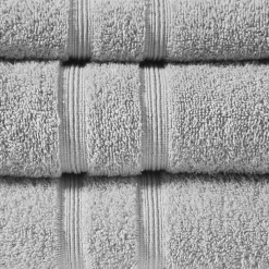 Gray Turkish Cotton 6-pc. Towel Set