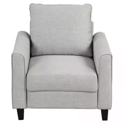 Gray Upholstered Jorden Accent Chair