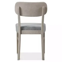 Gray Upholstered Porter Dining Chairs, Set of 2