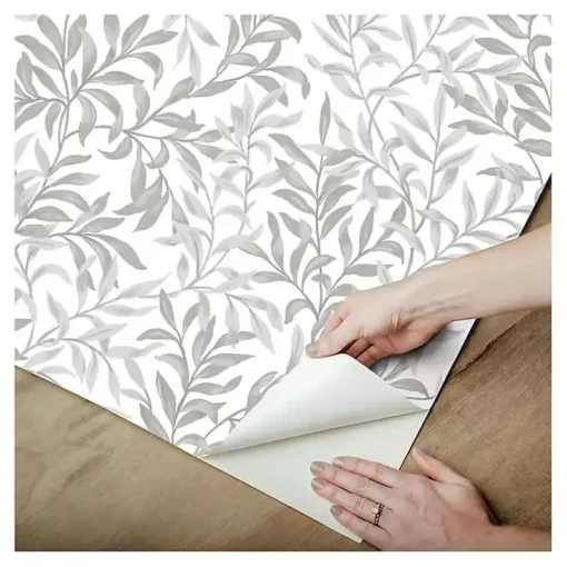 Gray Vines Peel & Stick Wallpaper