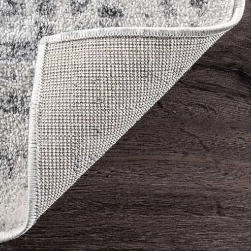 Gray Vintage Distressed Area Rug, 12x18