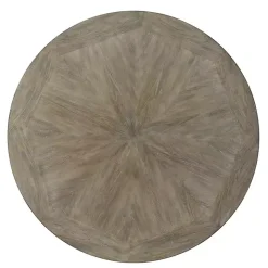 Gray Wood and Upholstered Chairs 5-pc. Dining Set