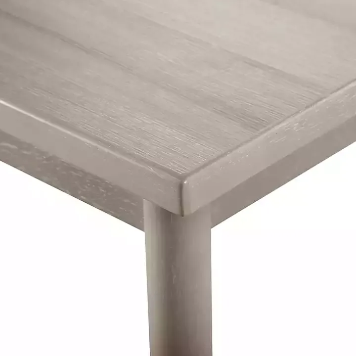 Gray Wood Porter Modern Dining Table