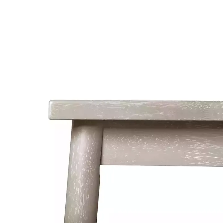 Gray Wood Porter Modern Dining Table