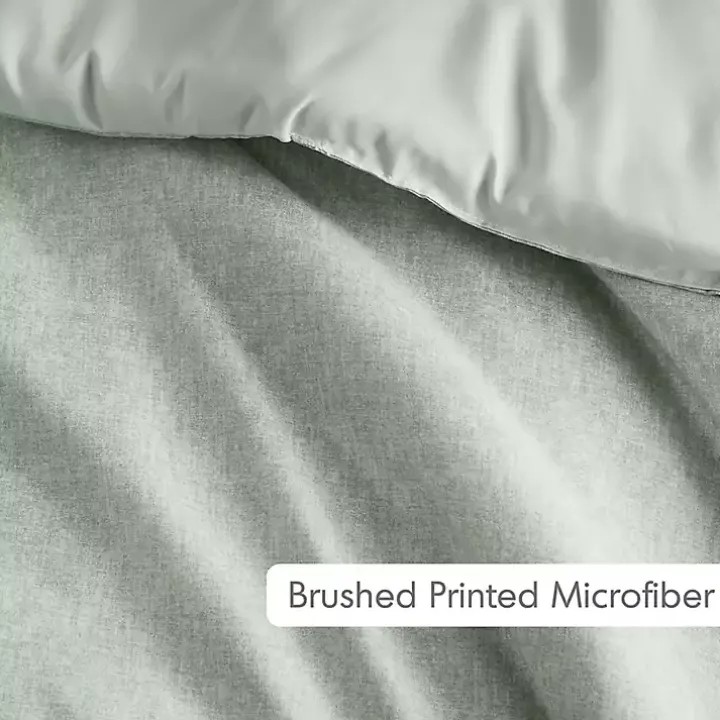 Green Chambray 3-pc. King Comforter Set