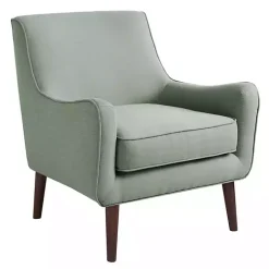 Green Mid-Century Modern Accent Chair