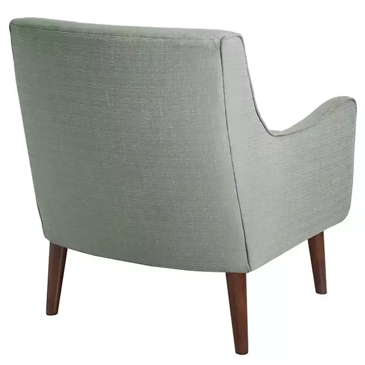 Green Mid-Century Modern Accent Chair