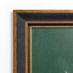 Green Peacock Framed Art Print