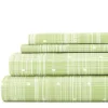 Green Plaid Polka Dot 3-pc. Twin Sheet Set