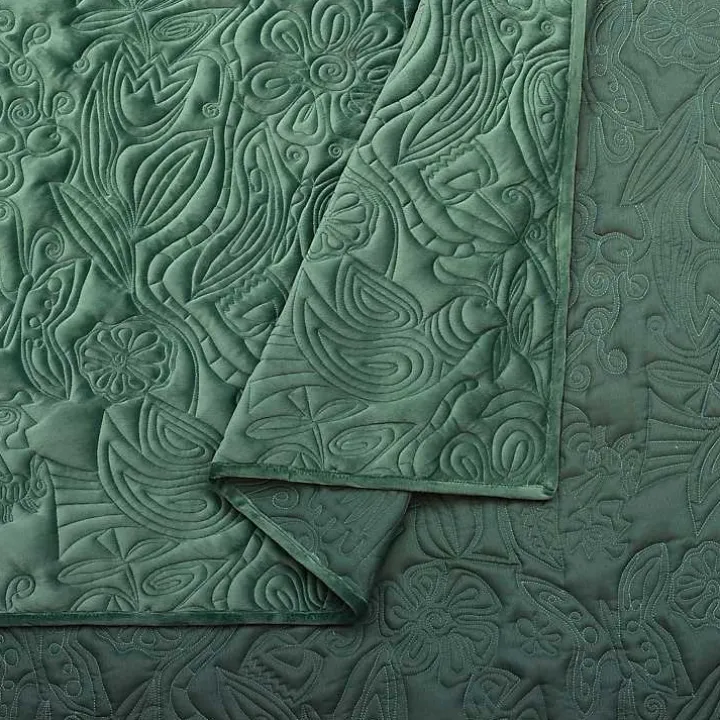 Green Secret Garden 3-pc. Full/Queen Quilt Set