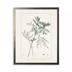Greenery Botanical IV Pewter Framed Art Print