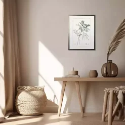 Greenery Botanical IV Pewter Framed Art Print