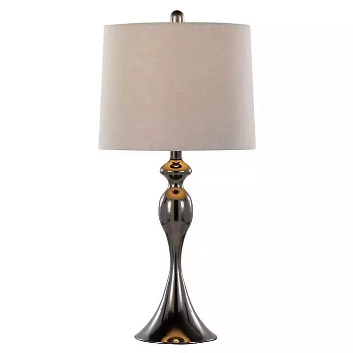 Gunmetal Ashland Table Lamps, Set of 2