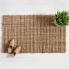 Handspun Jute Boucle Scatter Rug