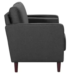 Heather Gray Chelsea Modern Sofa