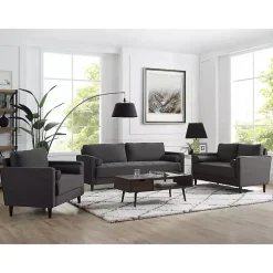 Heather Gray Chelsea Modern Sofa