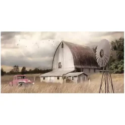 Henderson Bay Farm Canvas Art Print