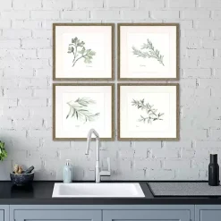 Herbs 4-pc. Gold Framed Art Print Set