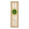 Home Wreath Wood Panel Wall Plaque