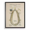 Horse Collar Framed Art Print