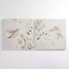 Hummingbirds in Leaves Canvas Art Prints, Set of 2