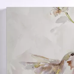 Hummingbirds in Leaves Canvas Art Prints, Set of 2