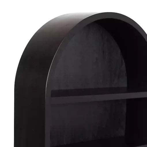 Hutton Black Capsule Wall Shelf