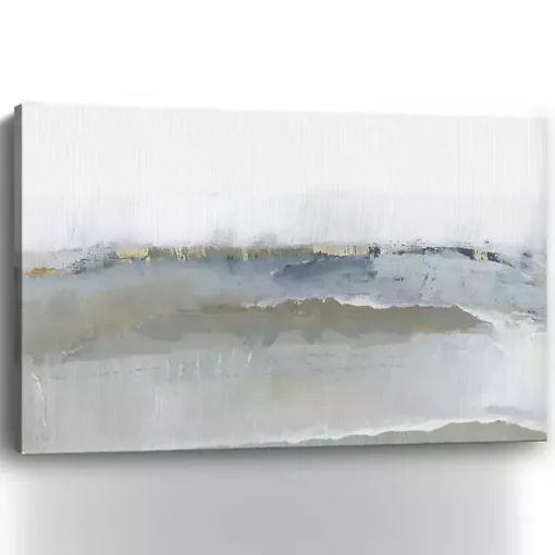 Icy Snow II Canvas Art Print, 60x40 in.