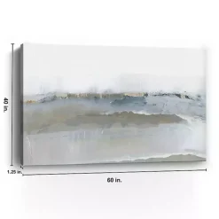 Icy Snow II Canvas Art Print, 60x40 in.