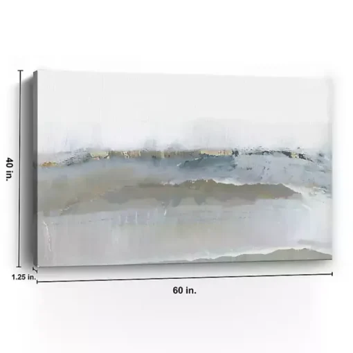 Icy Snow II Canvas Art Print, 60x40 in.