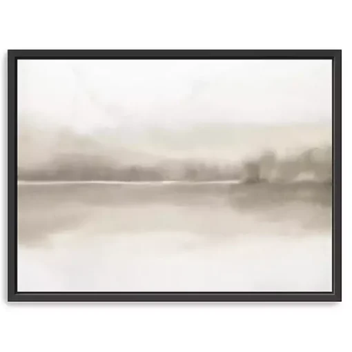 In The Distance Abstract Framed Wall Art