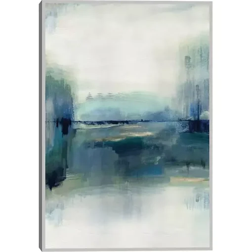 Indigo Meadow Canvas Art Print