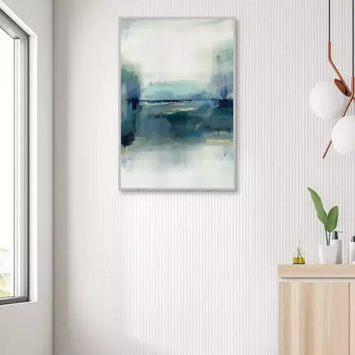 Indigo Meadow Canvas Art Print