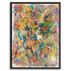 Inside Out No. 2 Framed Giclee Canvas Art Print