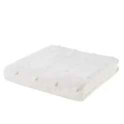 Ivory Tufted Cotton 7-pc. Full/Queen Duvet Set