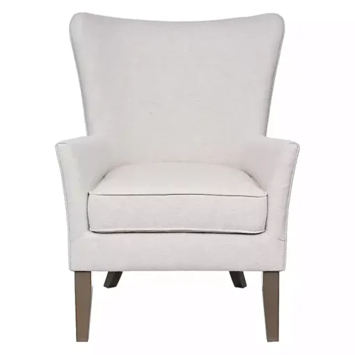 Ivory Upholstered Armchair